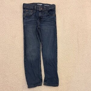 Wrangler kids Straight Jeans in Dark Blue Wash
